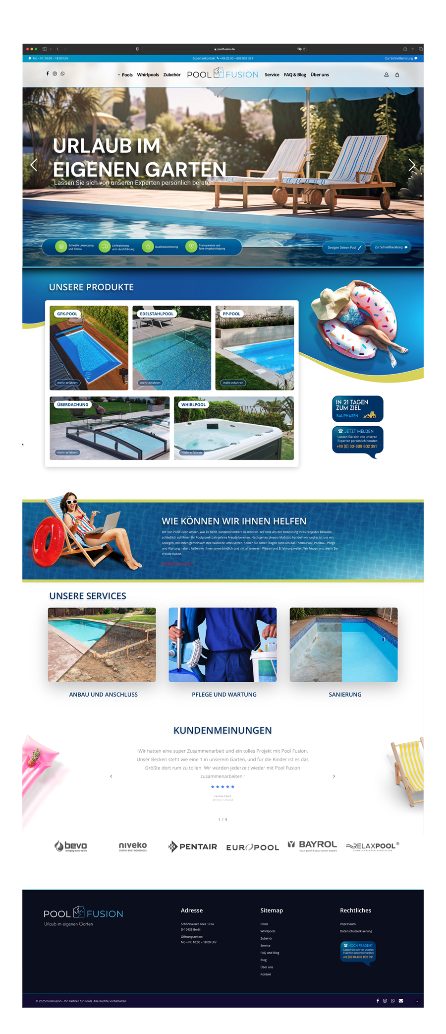 Pool Fussion